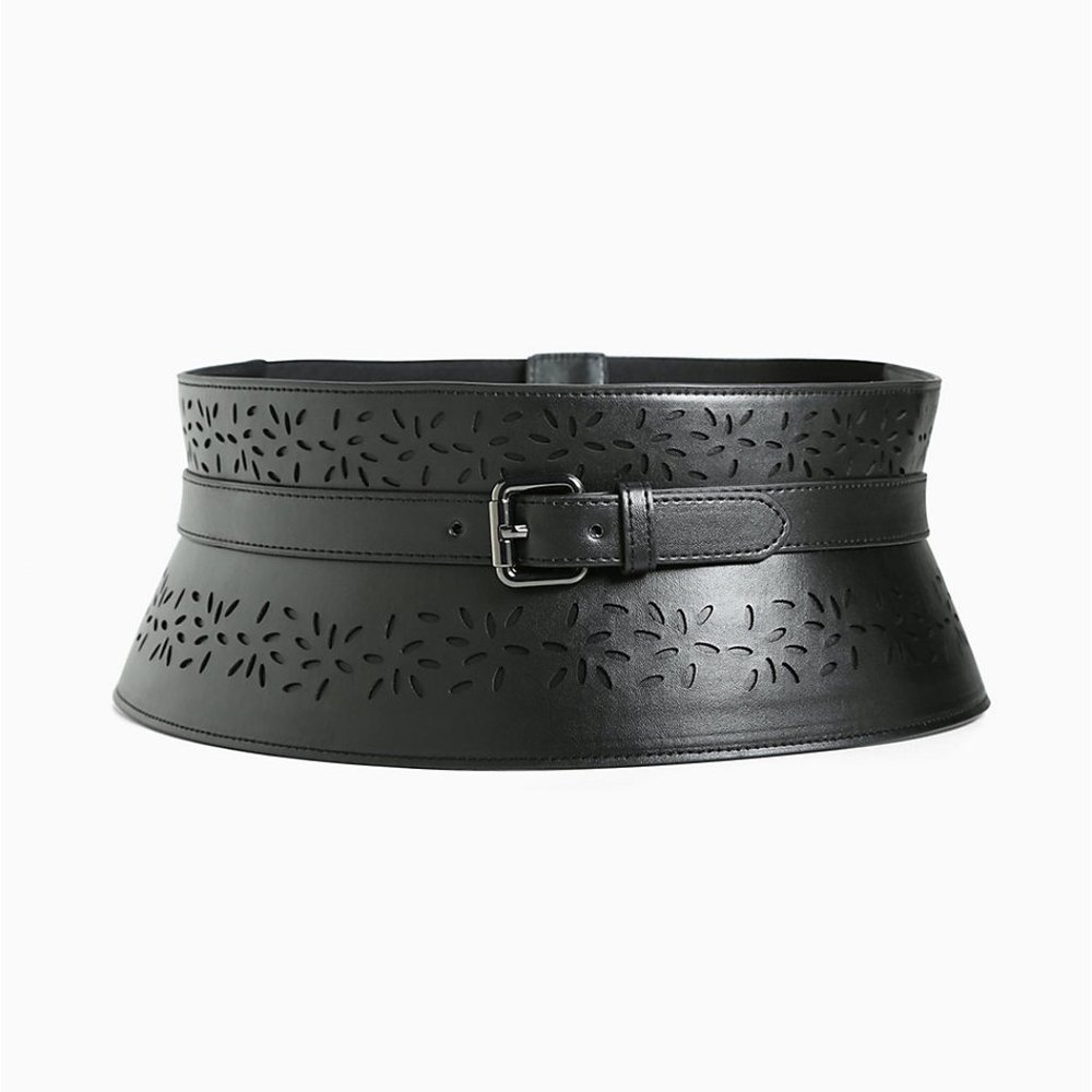 Torrid Floral Cutout Wide Waist Belt
